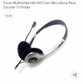 fone de ouvido com mic fortrek hbl101