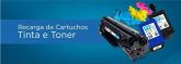 Recarga de cartucho tinta e toner