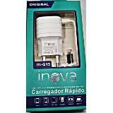 Carregador carga rápida, para celular padrão V8 Inova  3.1 A