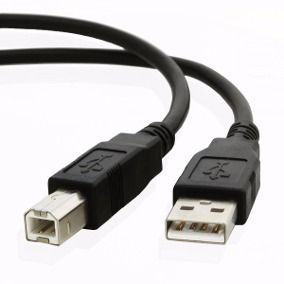 Cabo de impressora entrada USB